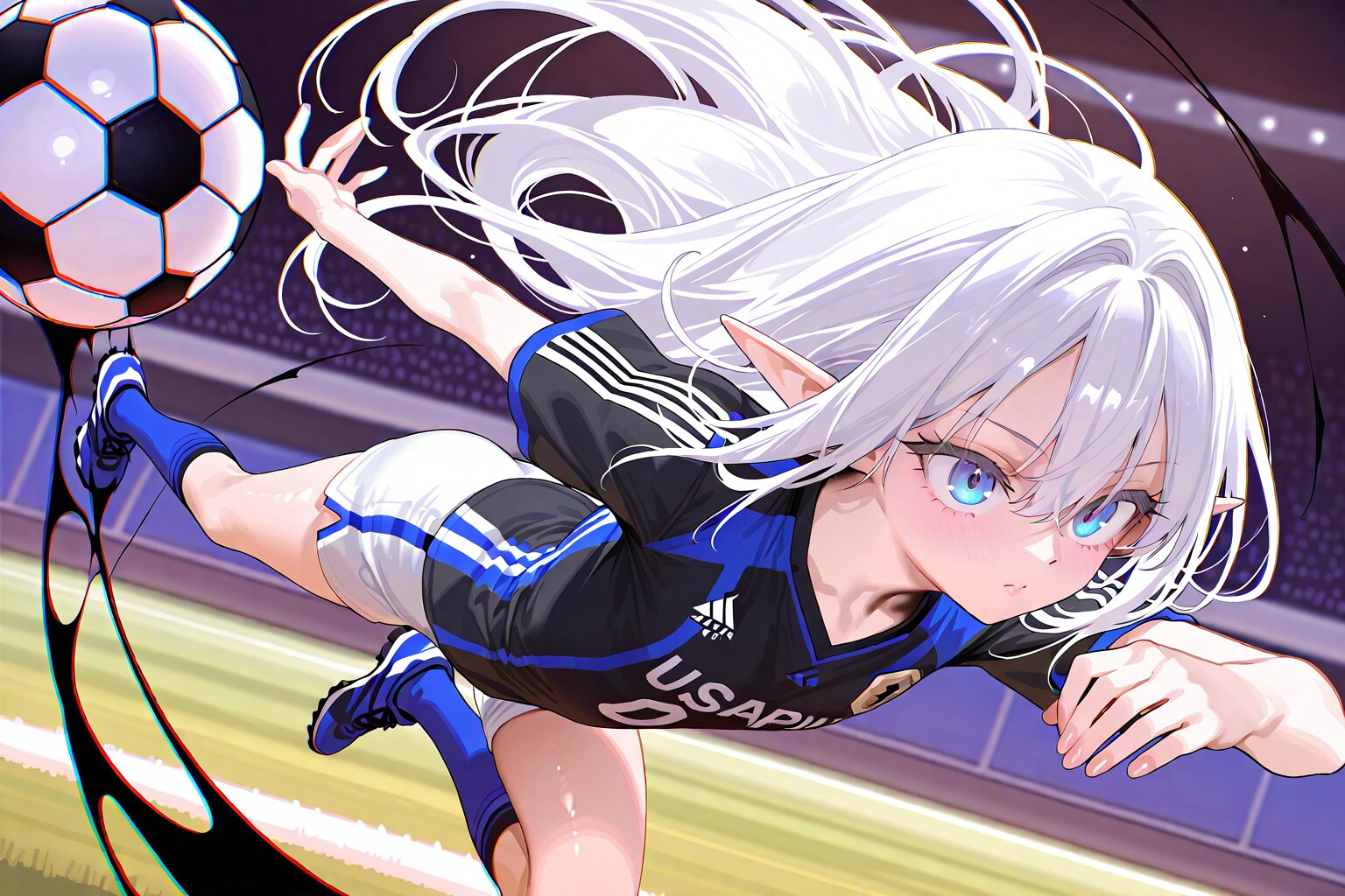 エルフなLILYちゃん。※別衣装＋サッカーver
