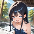 スク水温泉「日隠クロエ」 3枚目