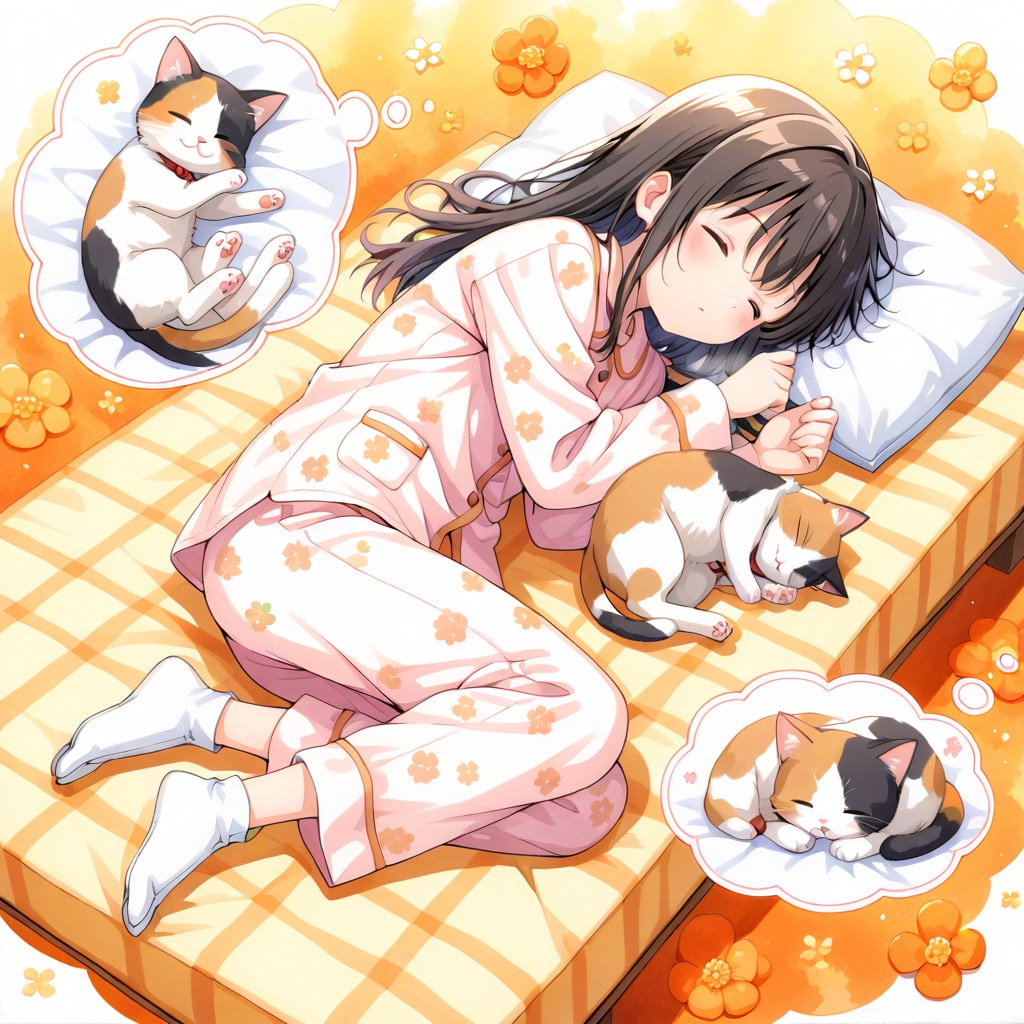 ⬜︎色背景企画「初夢」