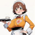えっちメイドカフェで働くちゃんみお 2枚目