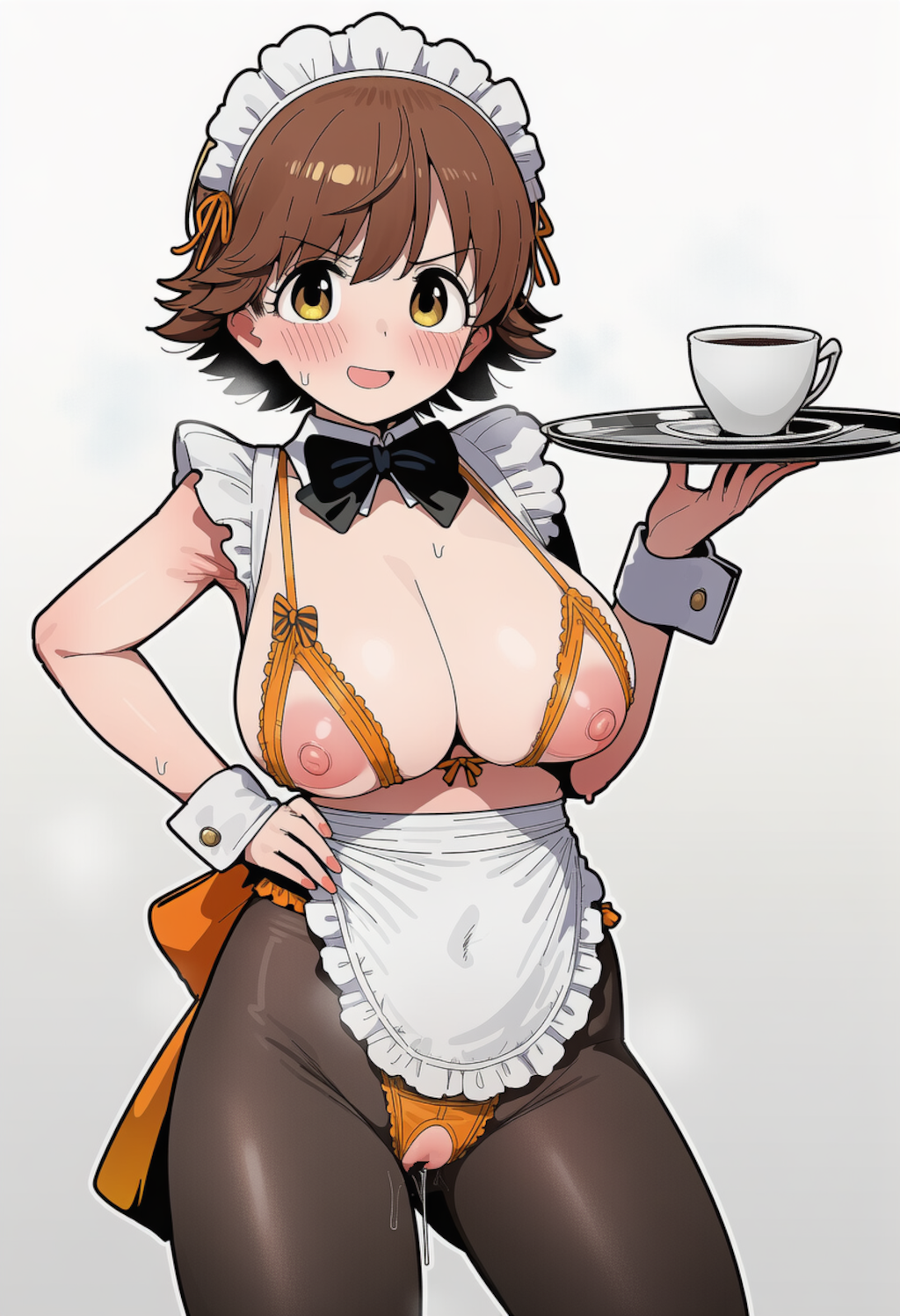 えっちメイドカフェで働くちゃんみお