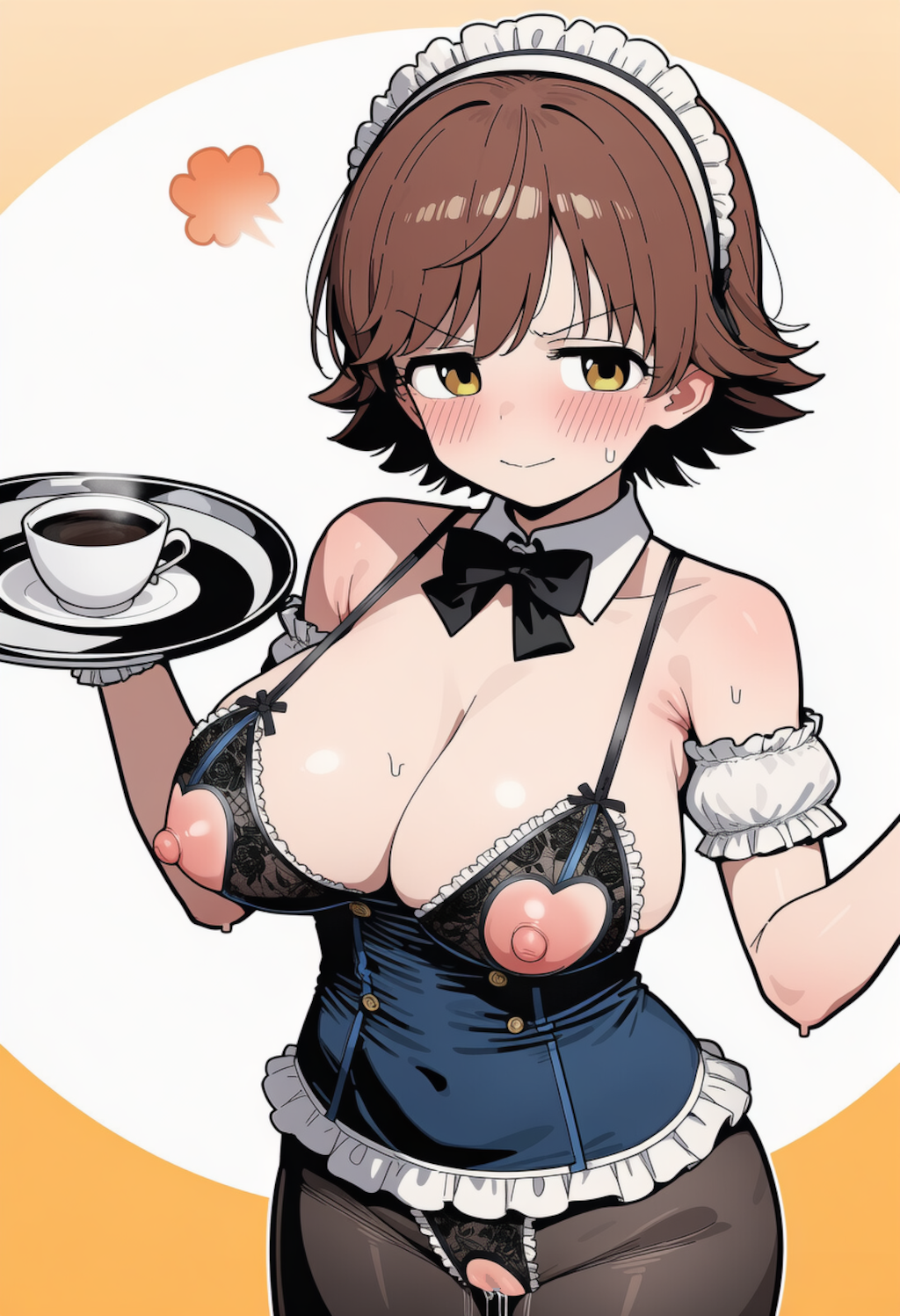 えっちメイドカフェで働くちゃんみお