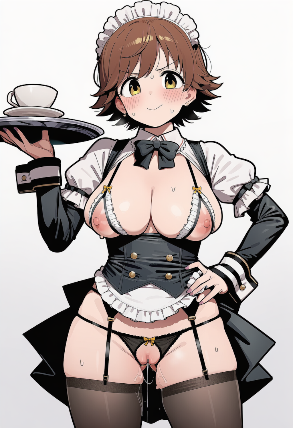 えっちメイドカフェで働くちゃんみお