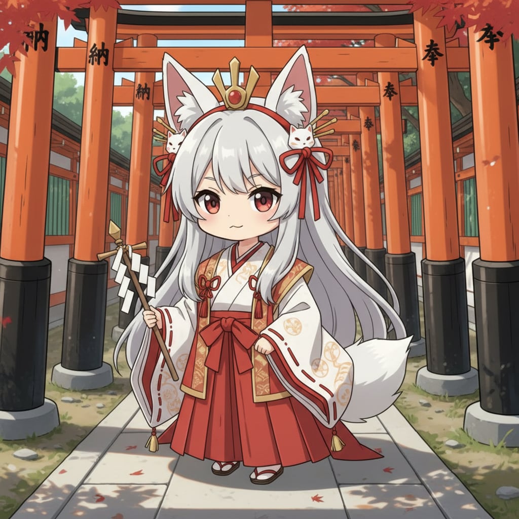 お稲荷さんの白狐巫女さんは今日も闘うシリーズ