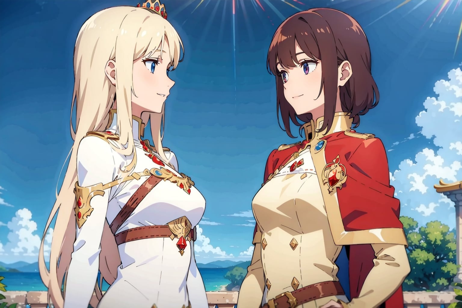 ベルバラっぽい画像を生成したかった
