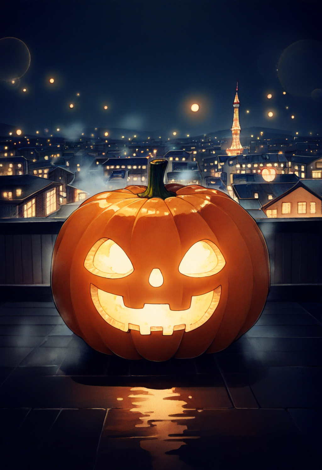 シンプルなかぼちゃ