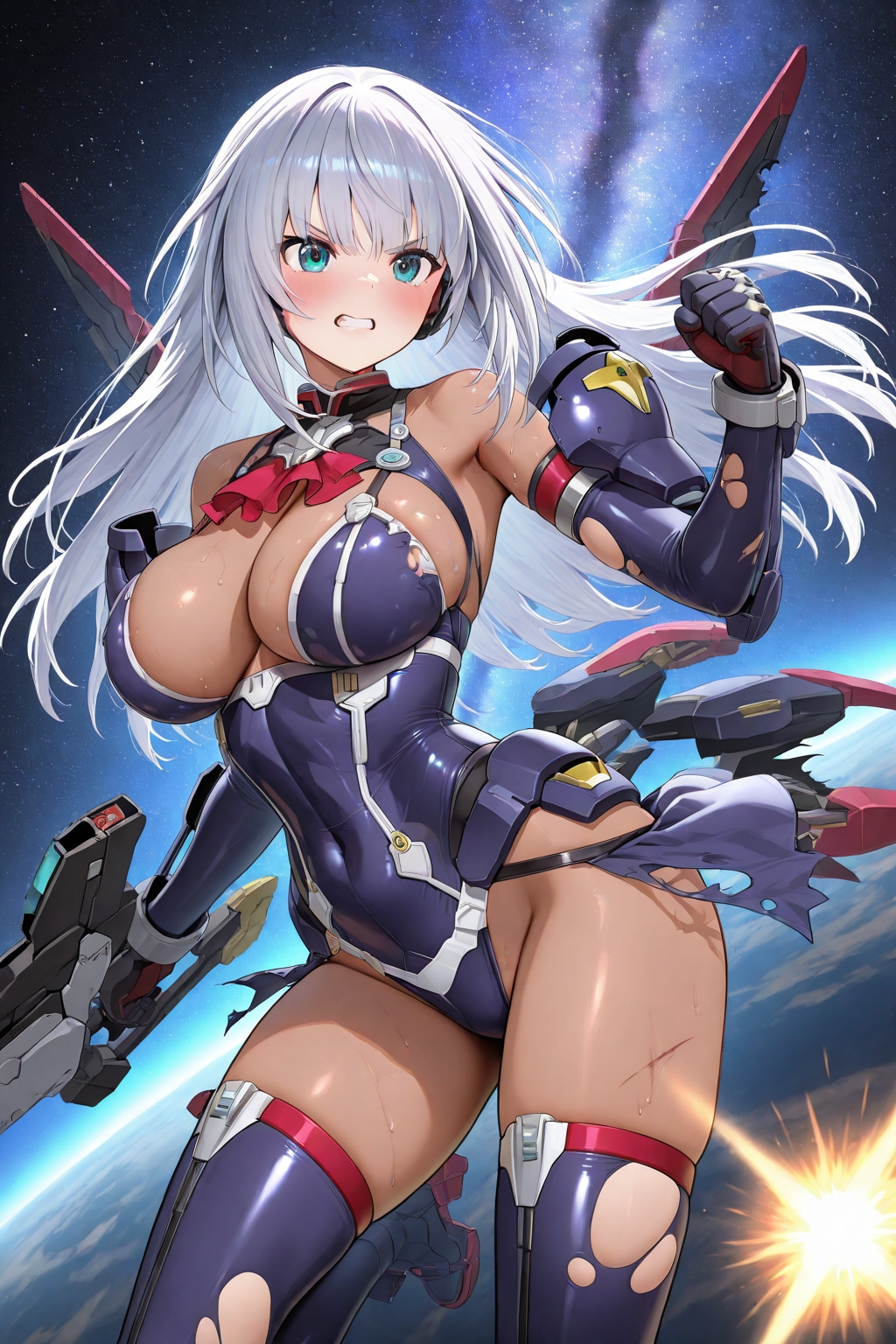 武装彲影(ちかげ)ちゃん　大ピンチ⁉︎