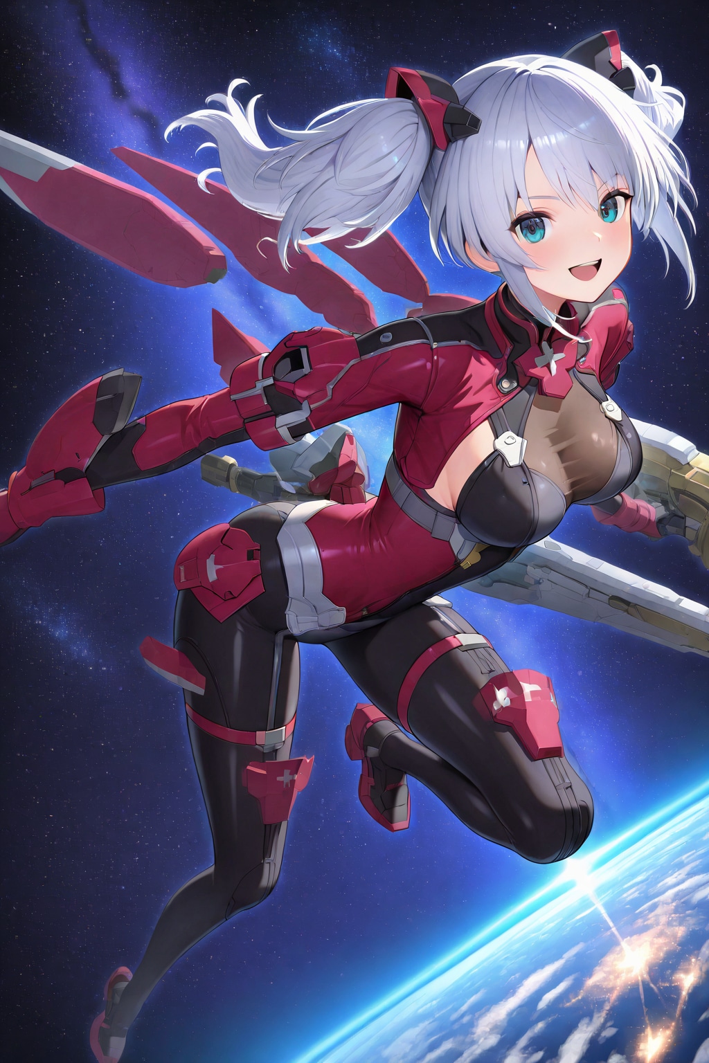 武装彲影(ちかげ)ちゃん　大ピンチ⁉︎