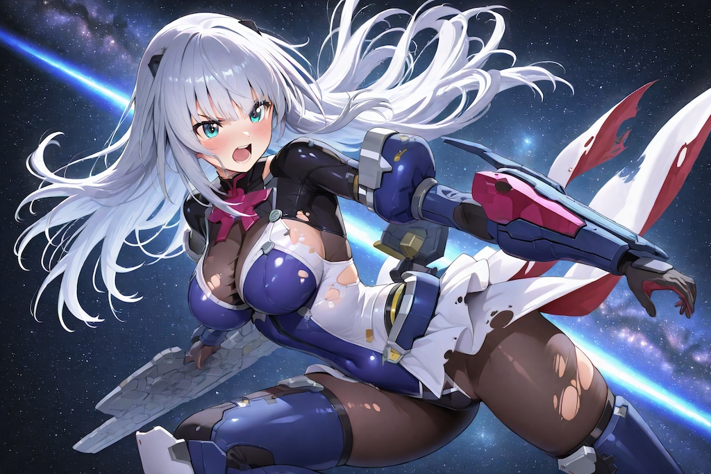 武装彲影(ちかげ)ちゃん　大ピンチ⁉︎