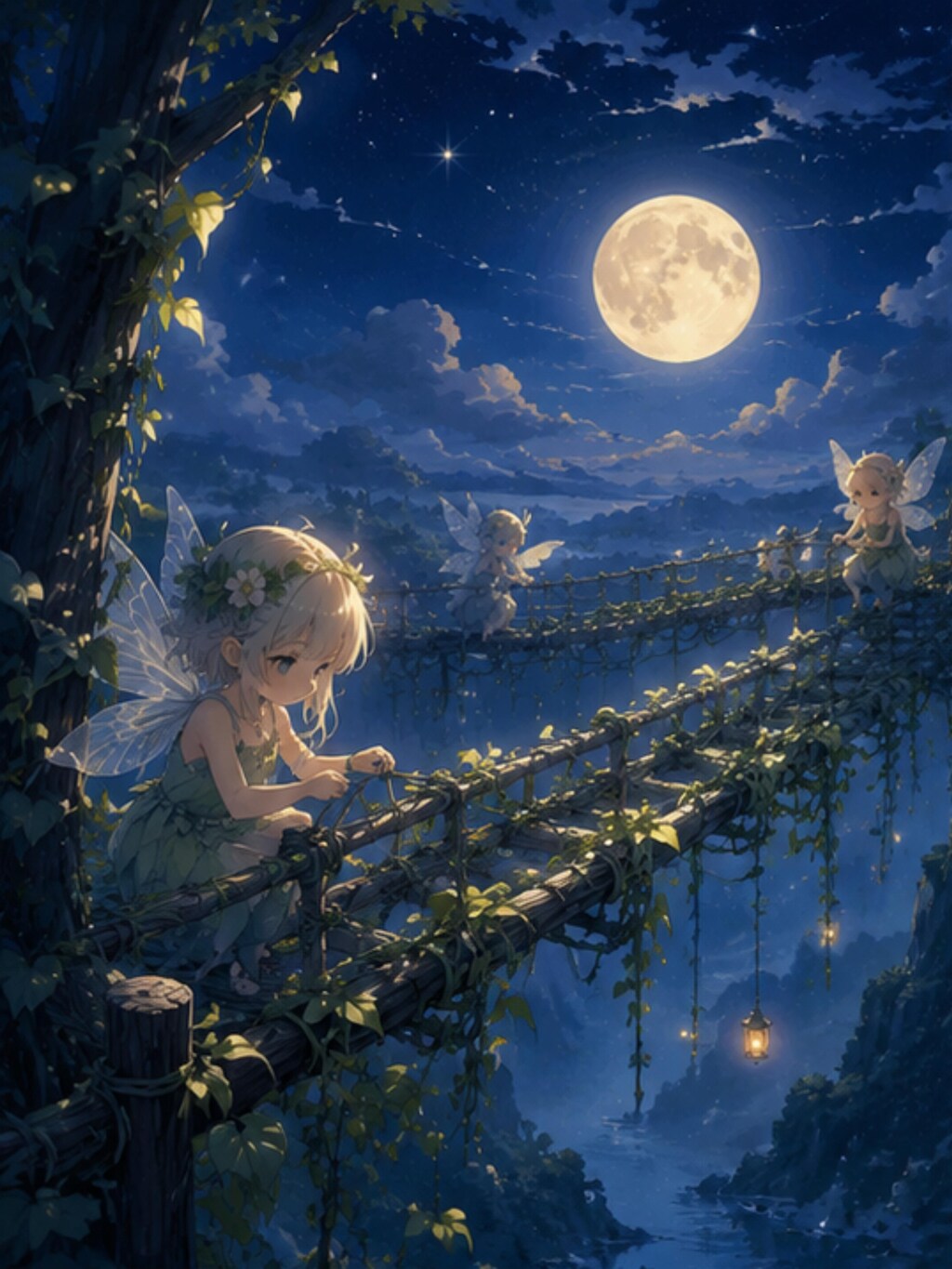 かずら橋を編む夜