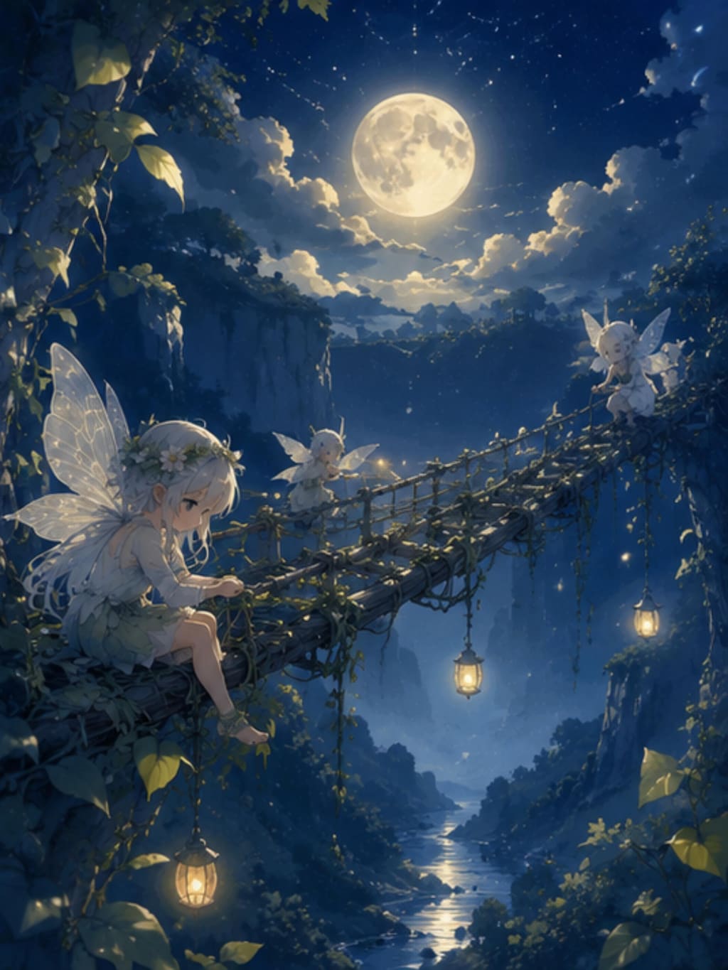 かずら橋を編む夜