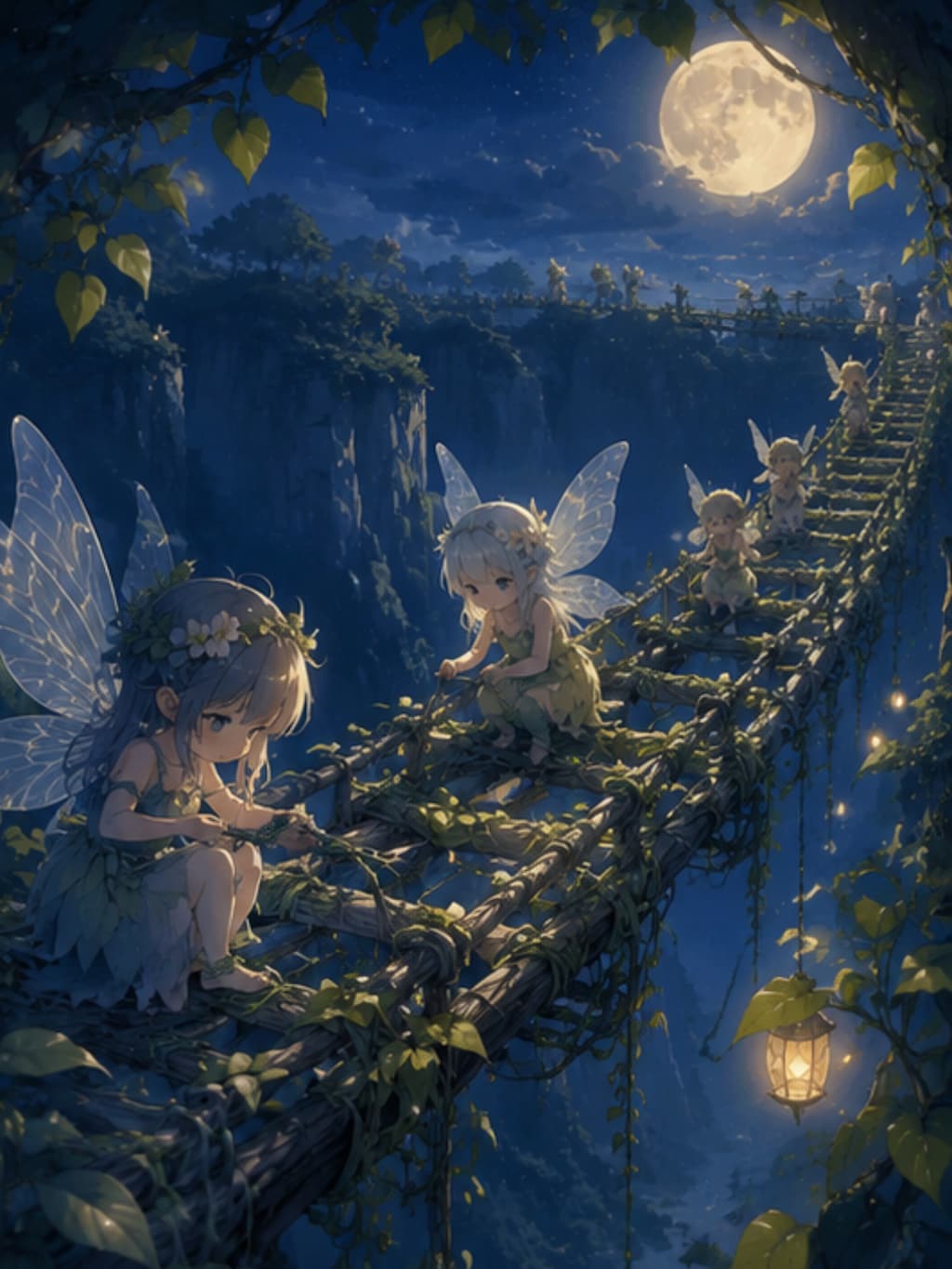 かずら橋を編む夜