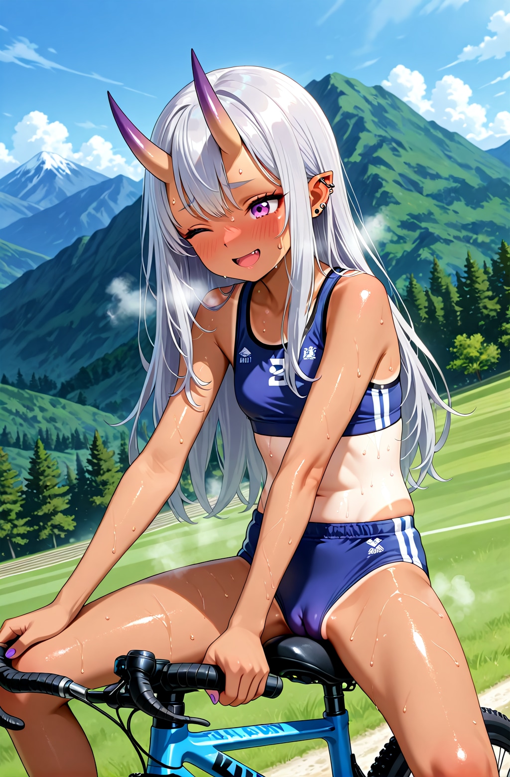 えちちサイクリング②