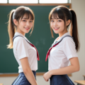 女子高生2人33 3枚目