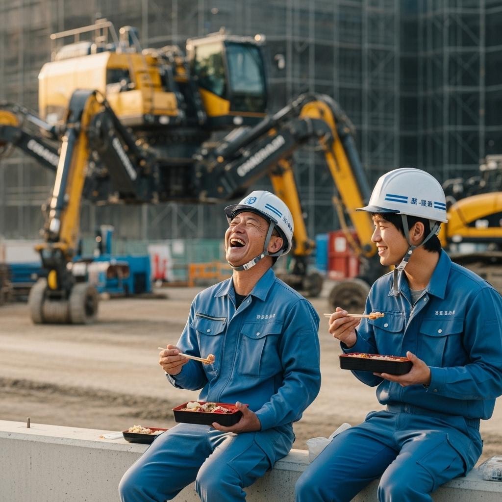 土木系ロボットとパイロット