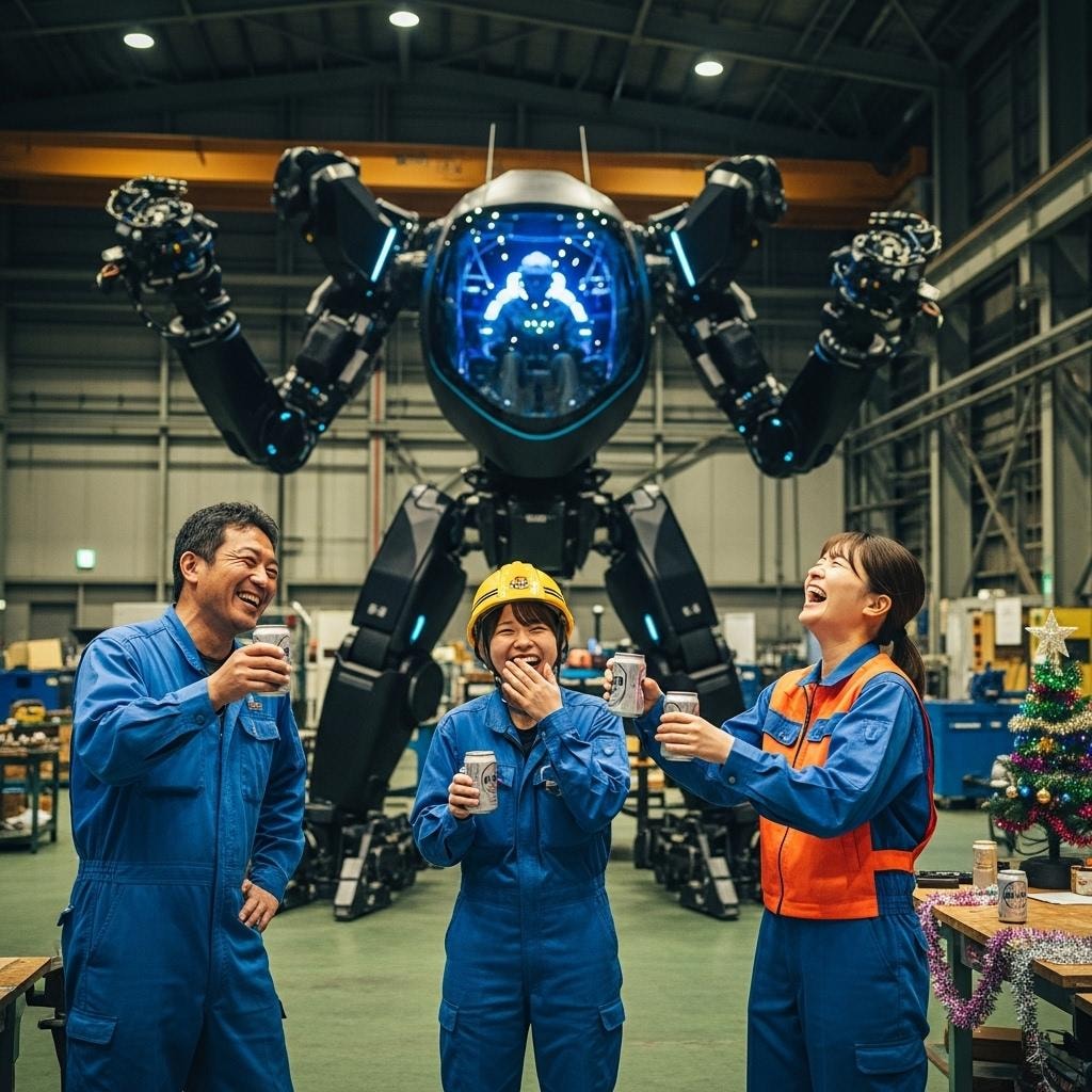 土木系ロボットとパイロット