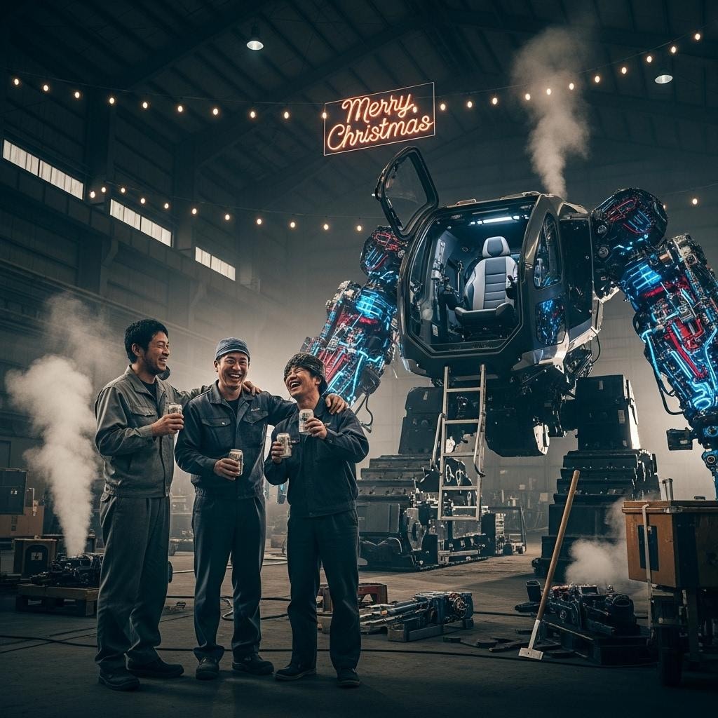 土木系ロボットとパイロット