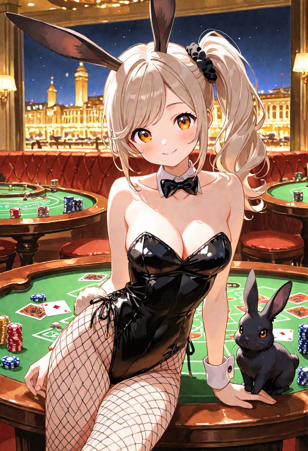 バニーな如月ちゃん🐇