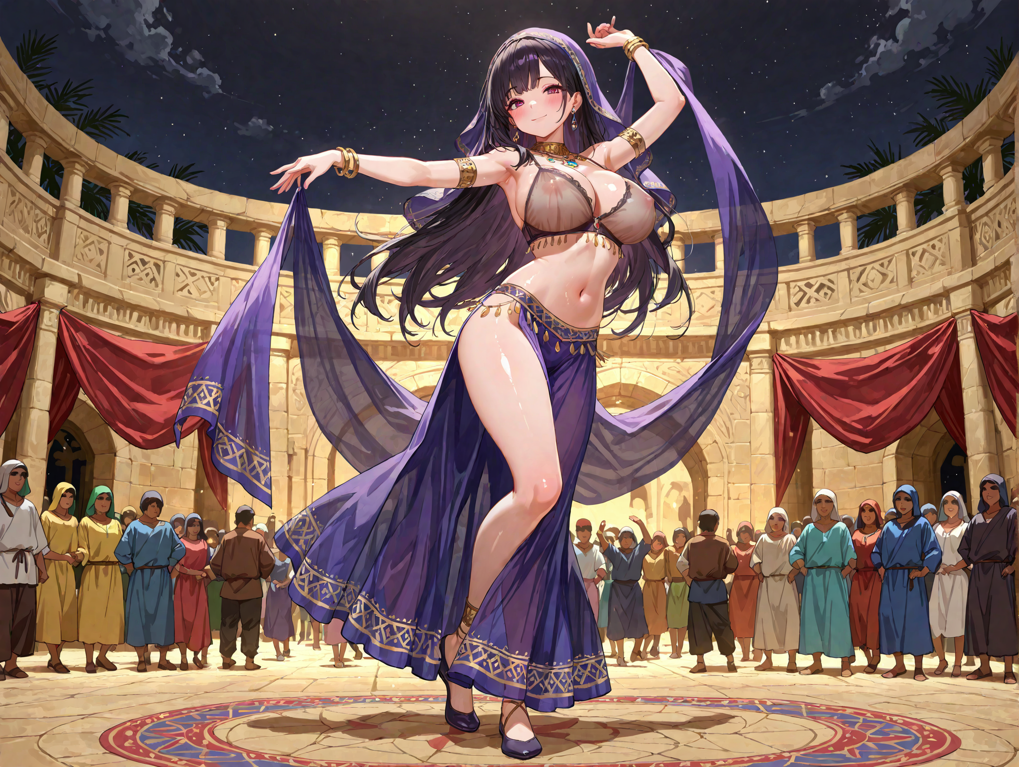 踊り子衣装の涼音さん