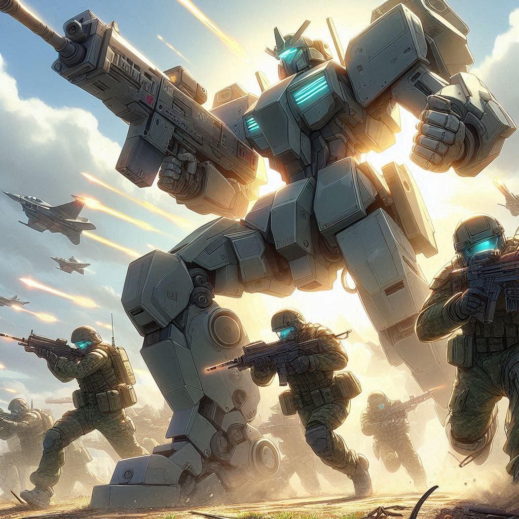 どこかの戦場にいたかもしれないＭＳ | の人気AIイラスト・グラビア