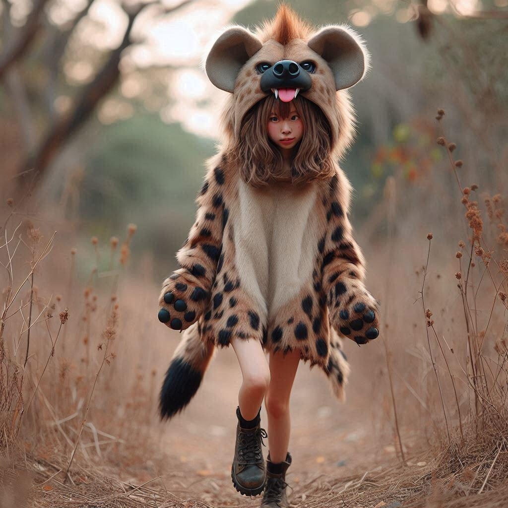 ハイエナの群れに潜入ちゃん