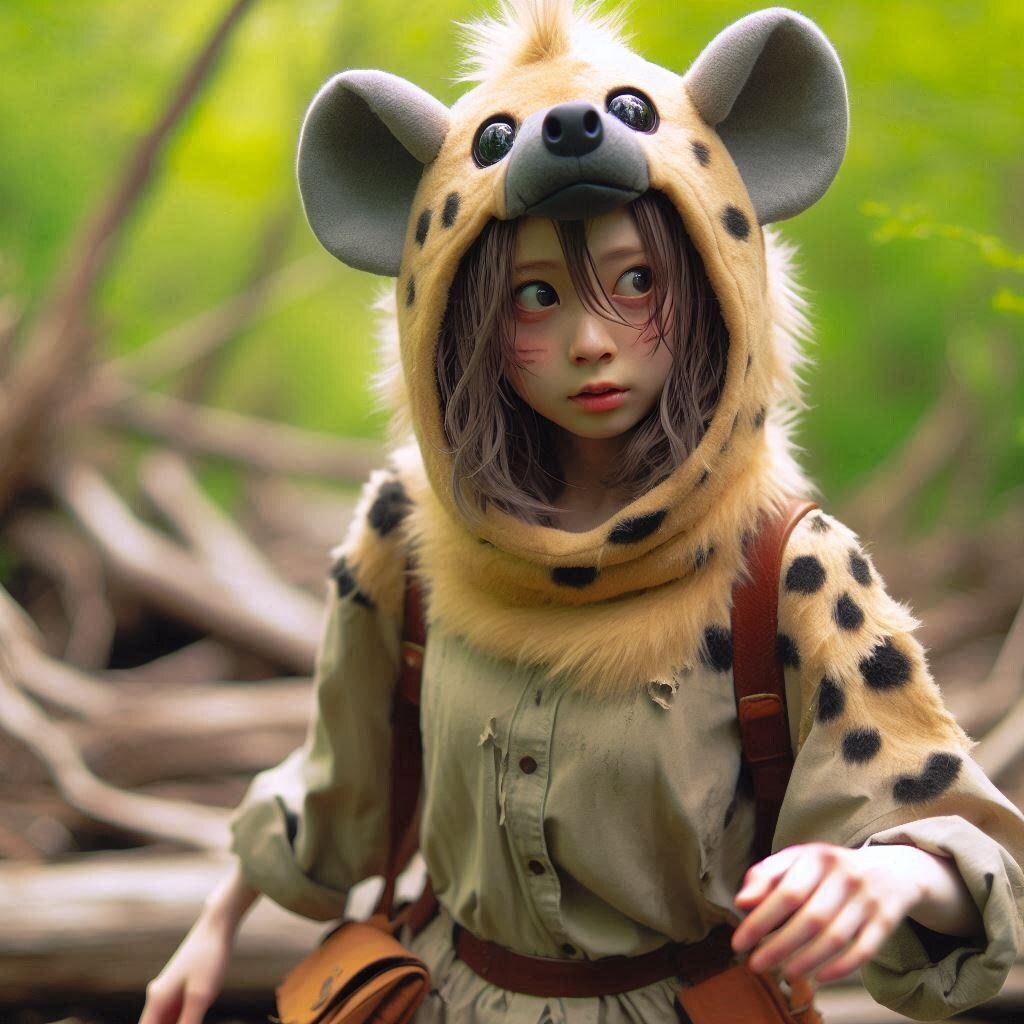 ハイエナの群れに潜入ちゃん