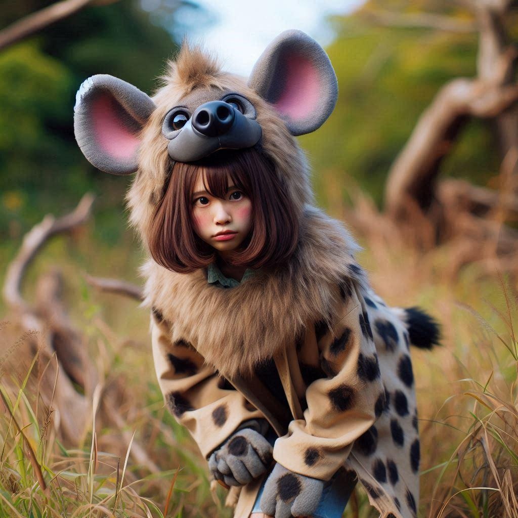 ハイエナの群れに潜入ちゃん