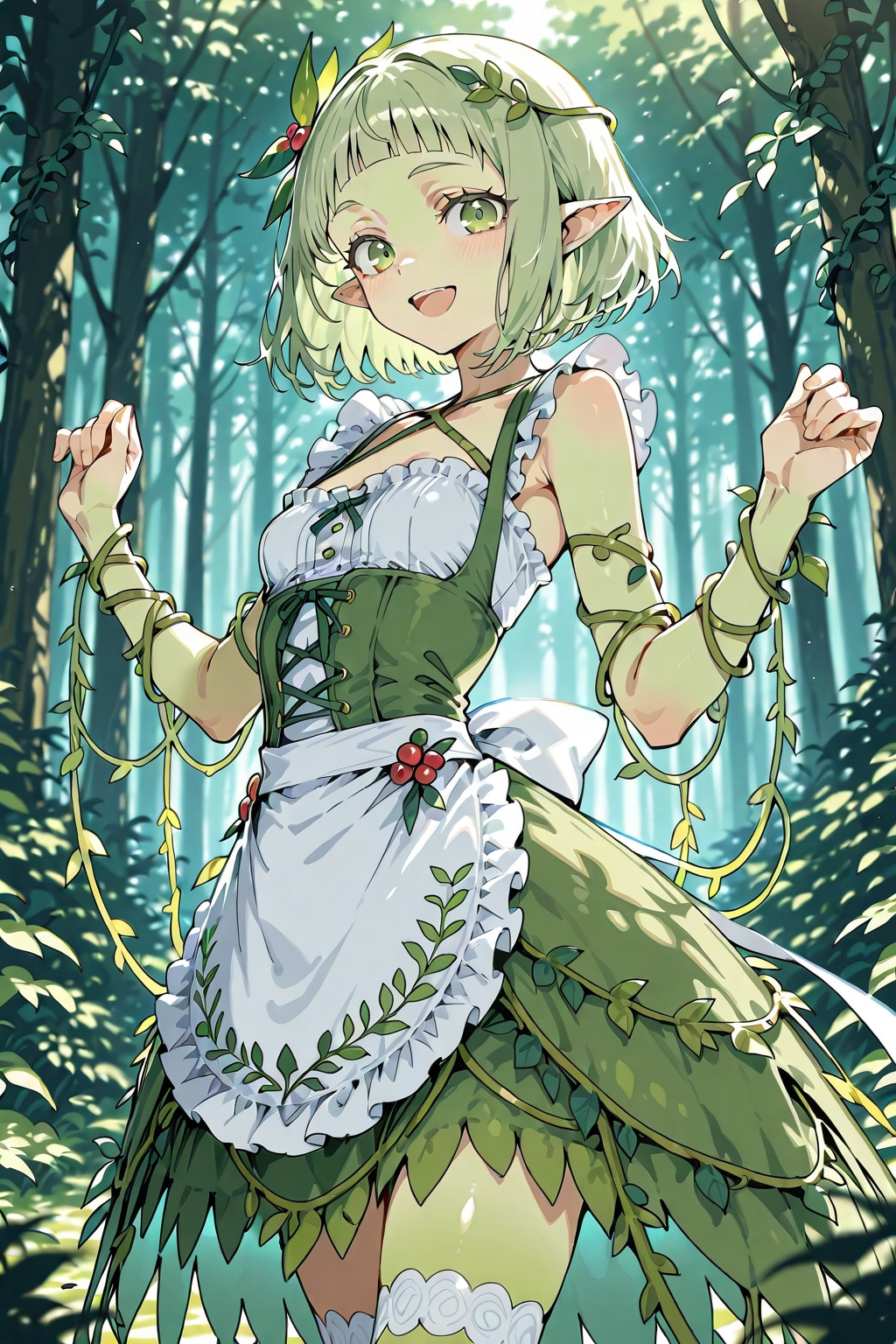 DAISYちゃんのDRYADコス | の人気AIイラスト・グラビア