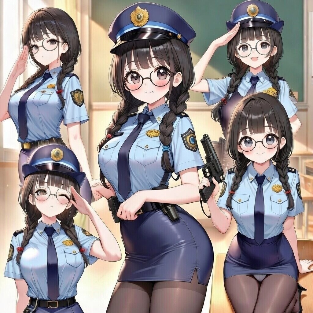 丸子・コスプレ警○官
