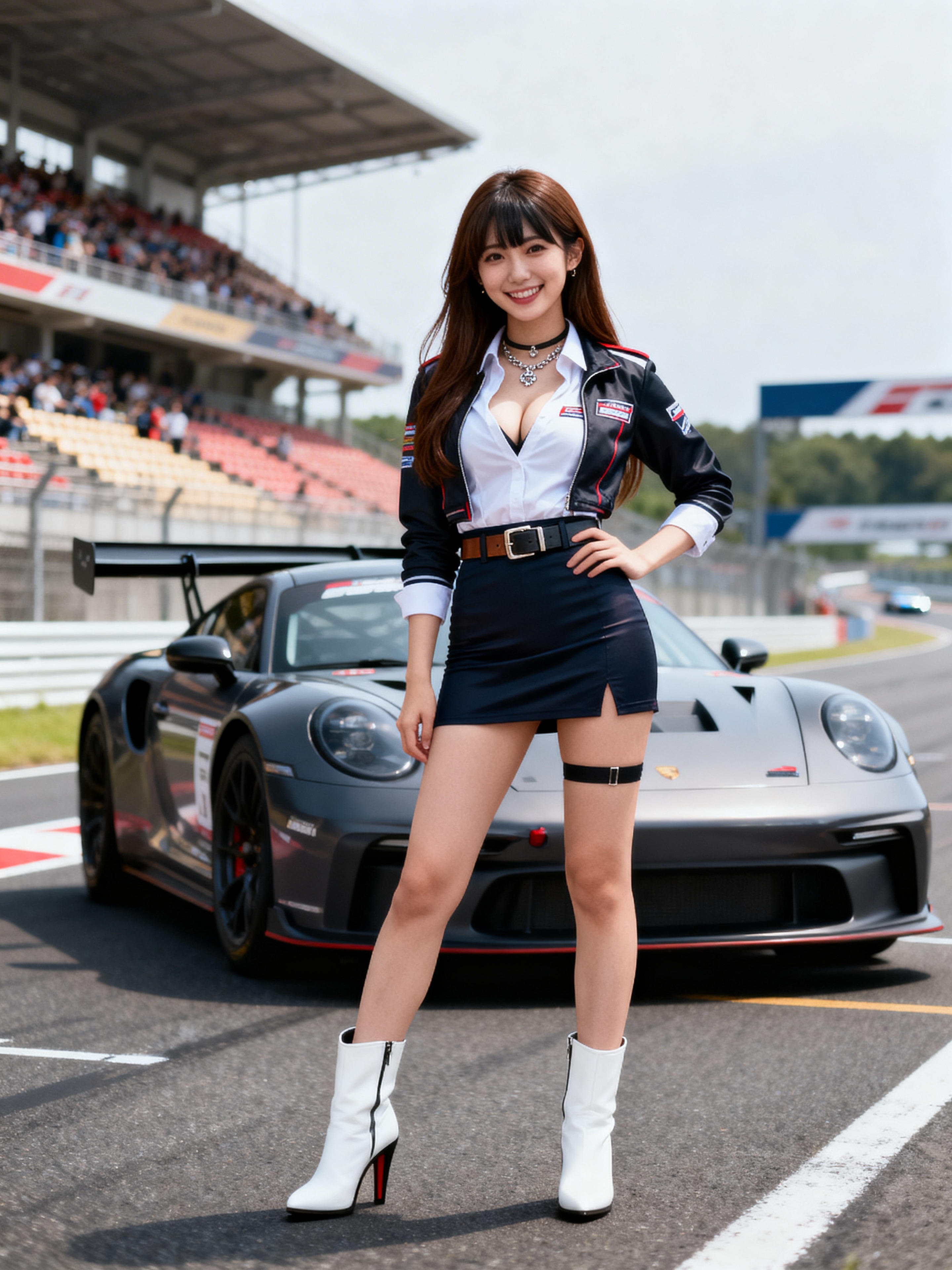 RQさんとPORSCHE 911 RSR