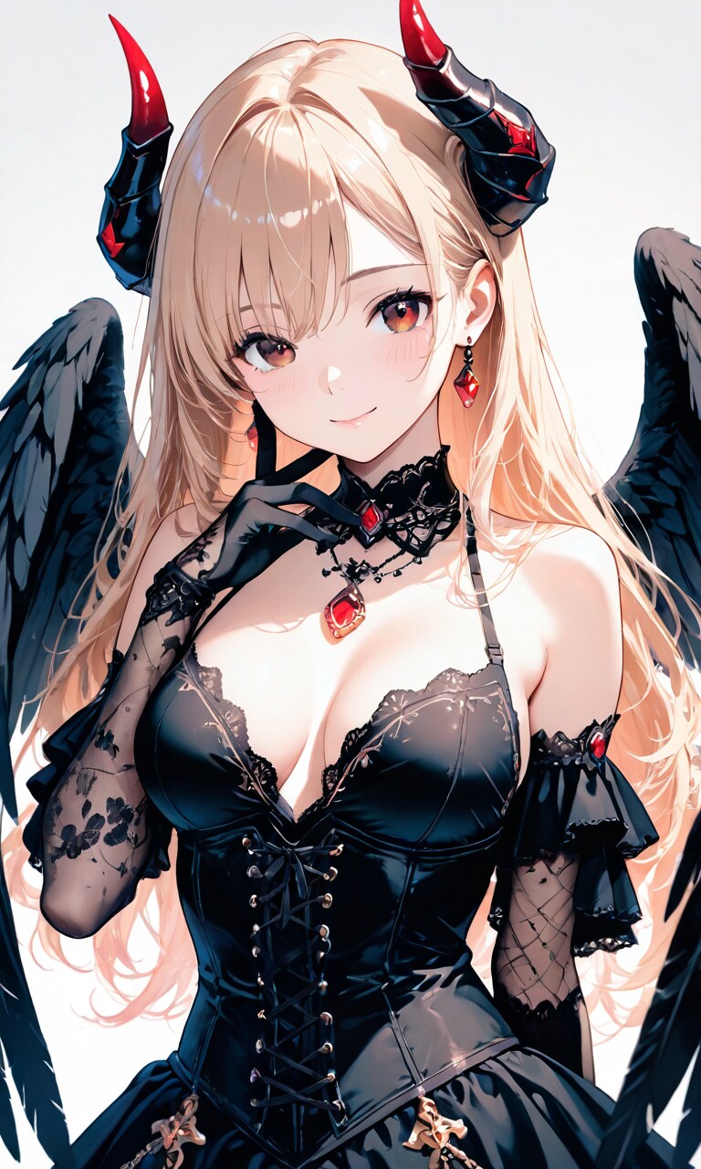 ゴシックな悪魔 | の人気AIイラスト・グラビア