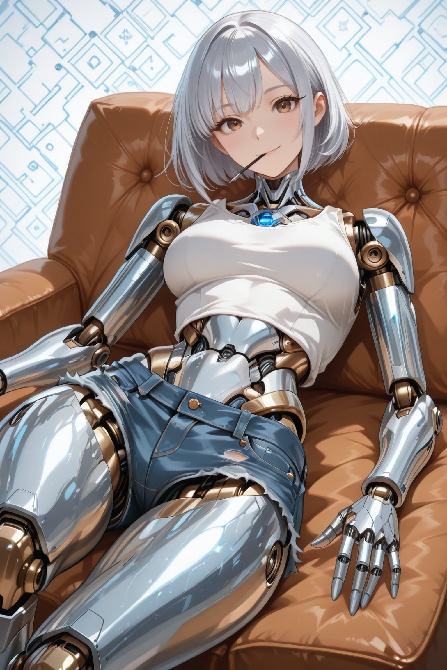 服を着るセリーナちゃん | の人気AIイラスト・グラビア