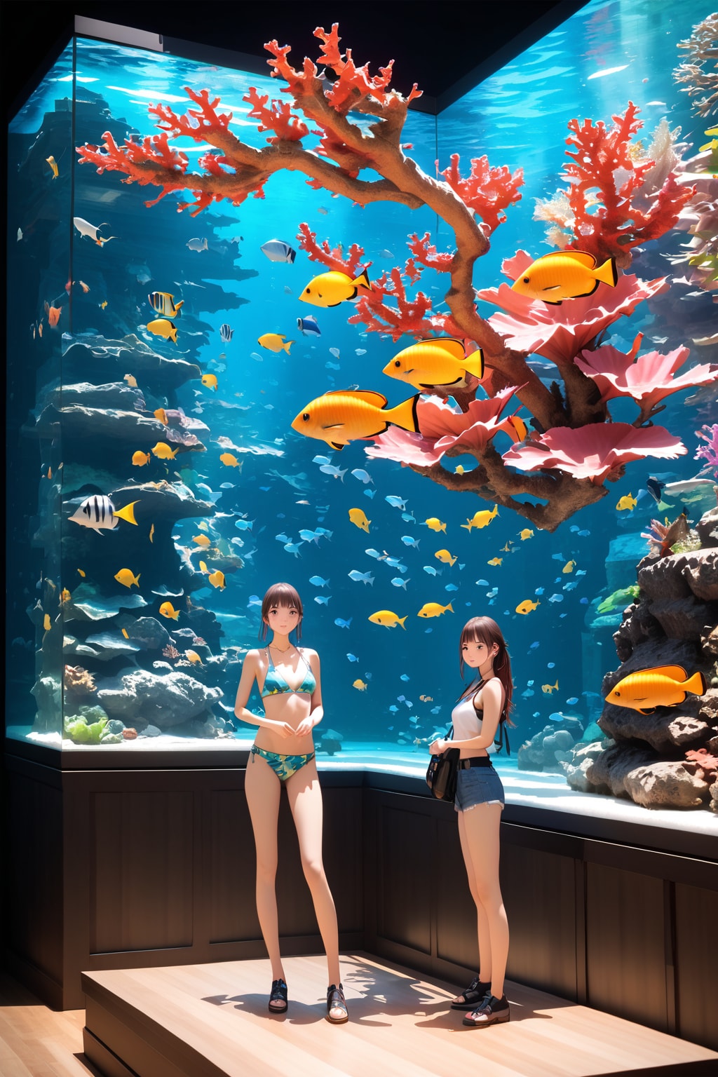 水族館にきました