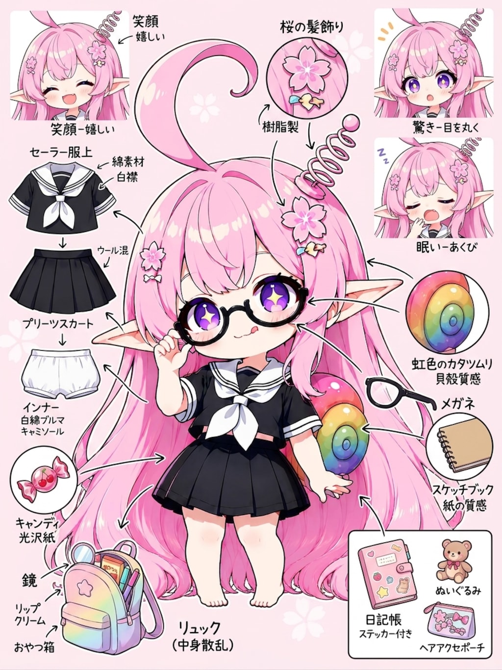 キャラクターシートの実験