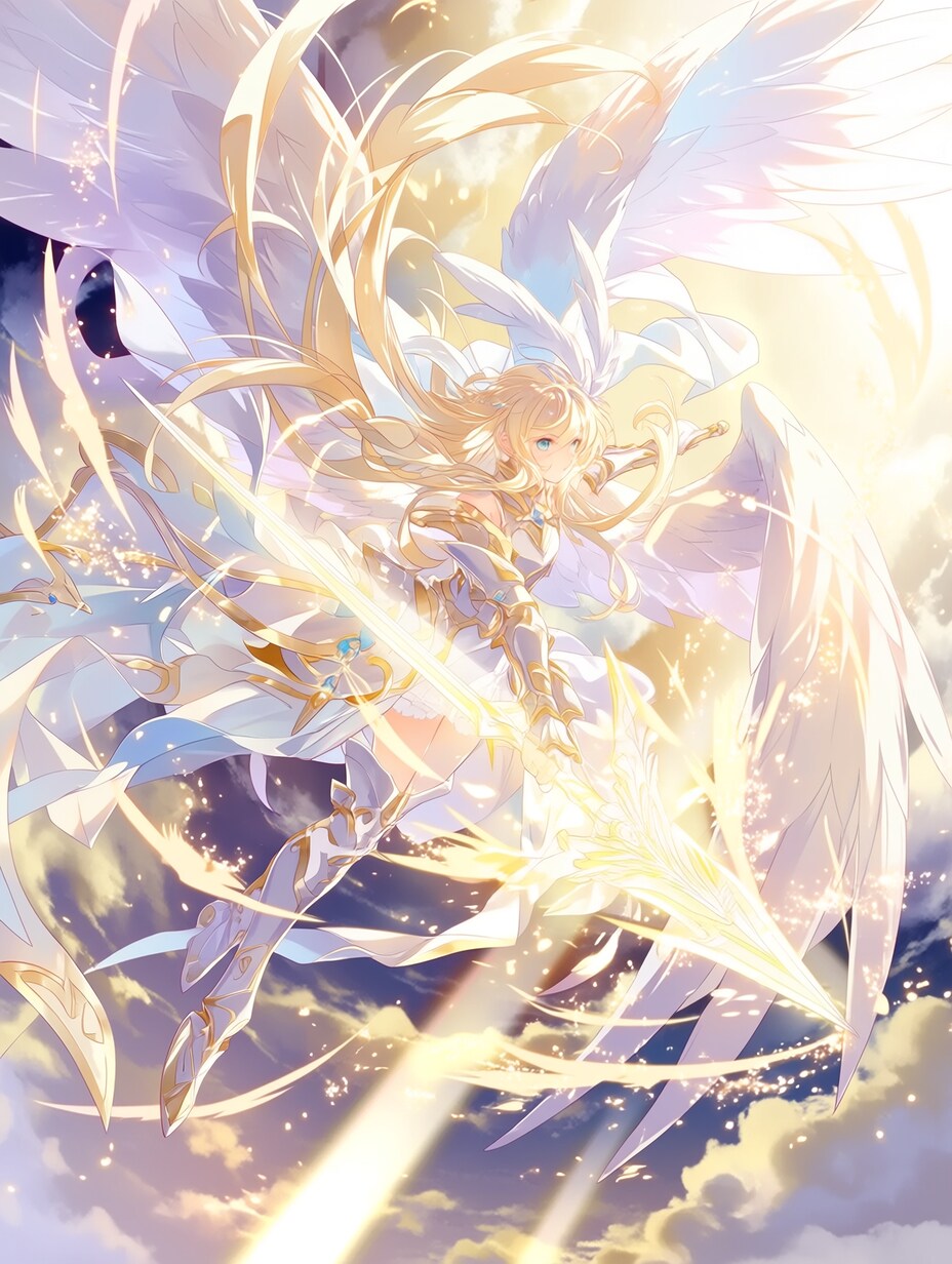 戦う天使様👼 | の人気AIイラスト・グラビア