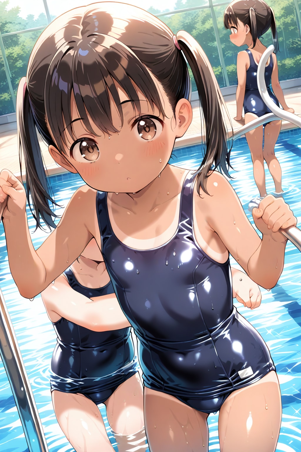 スク水美少女