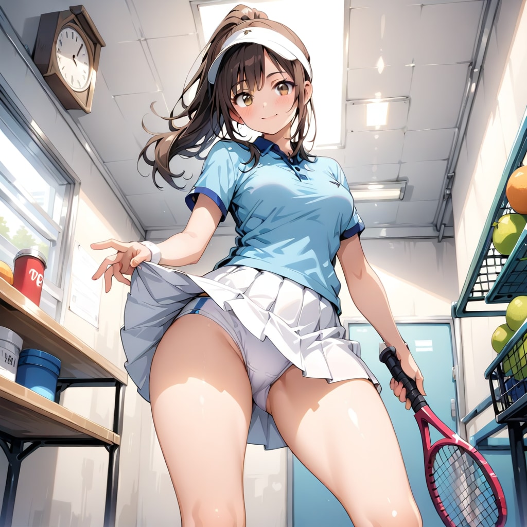 見せパンだからいいのよ♡