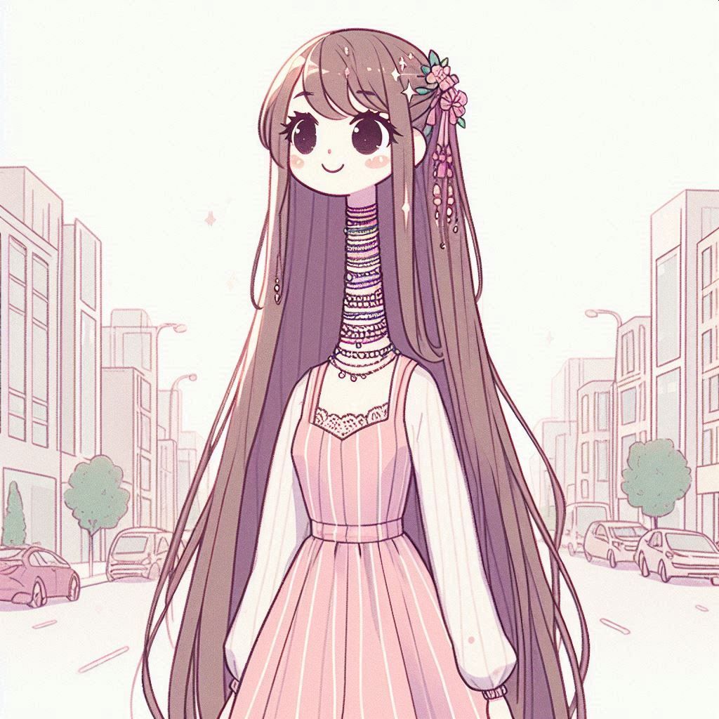 ろくろ首のオシャレ | の人気AIイラスト・グラビア