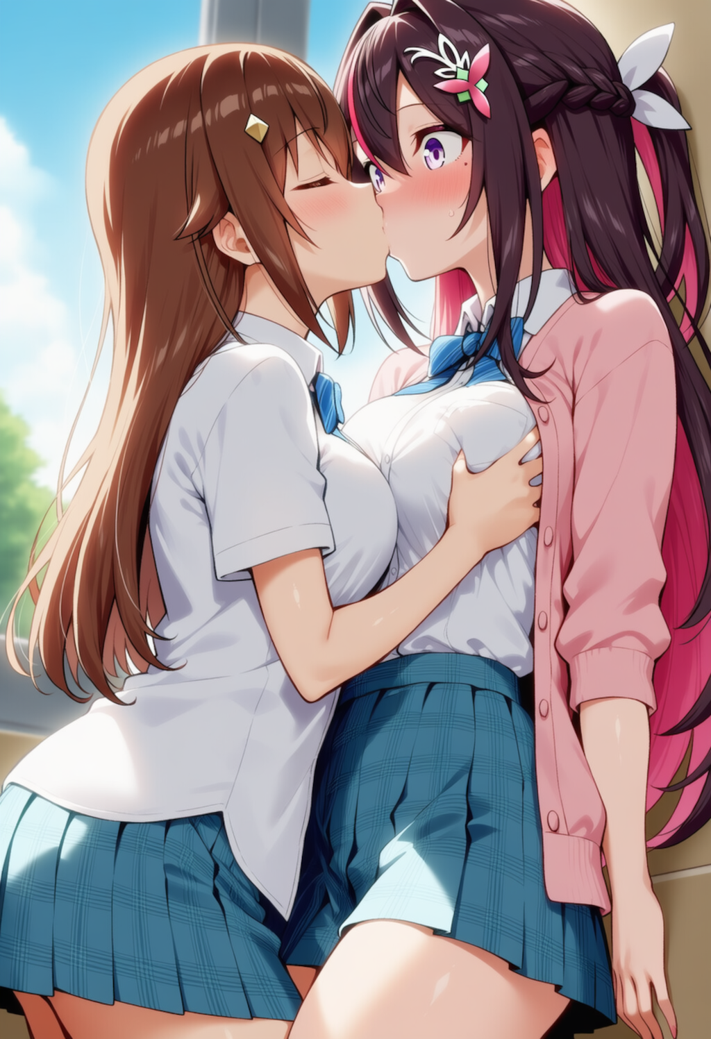 そらあずがいちゃいちゃするだけ