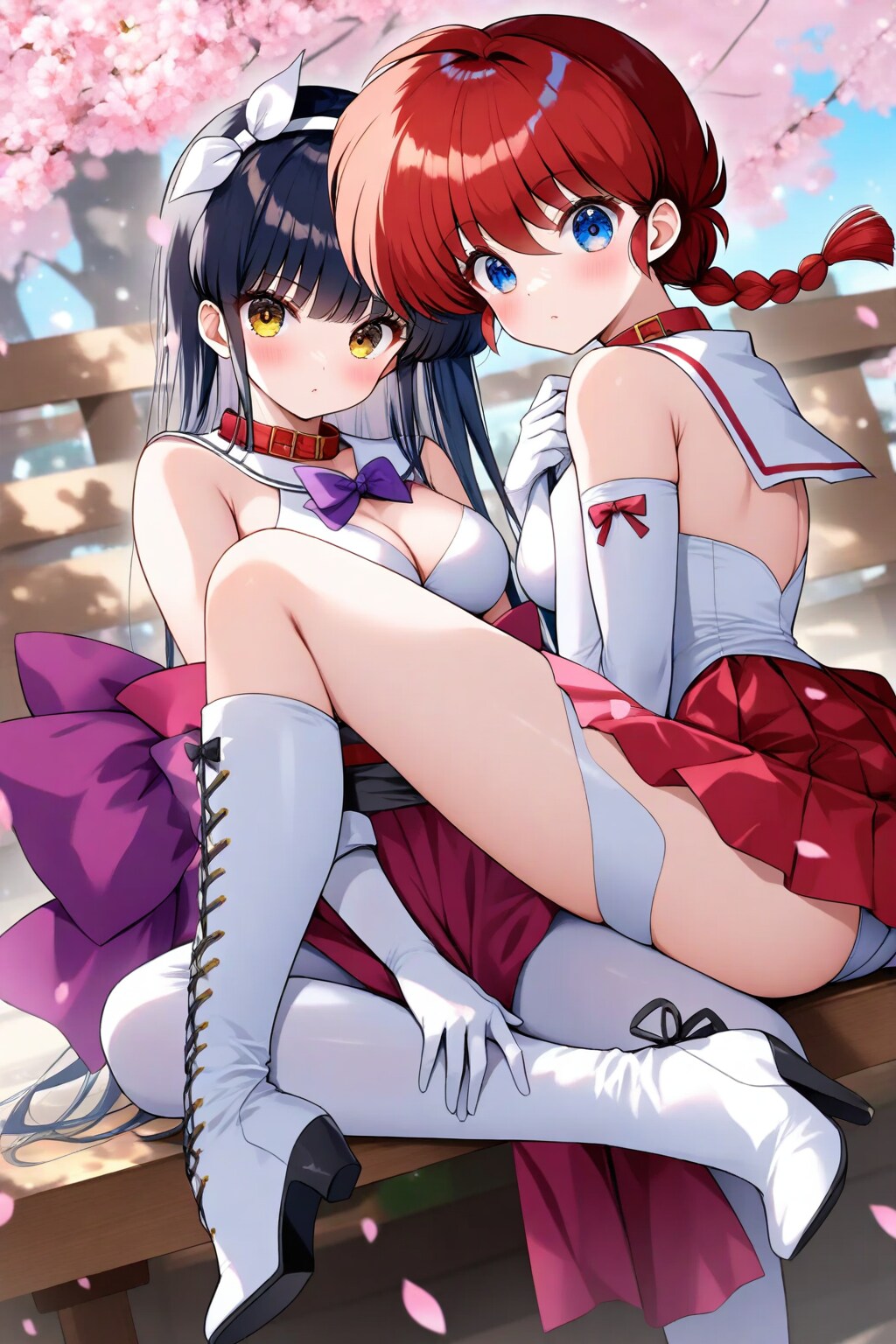 レイちゃんとお花見