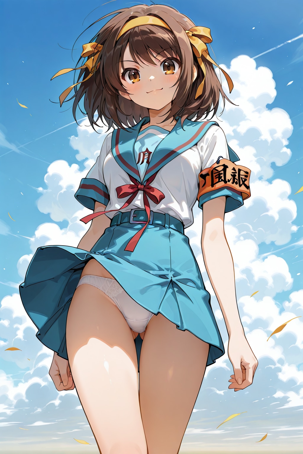 ハルヒさん…丸見えです💛