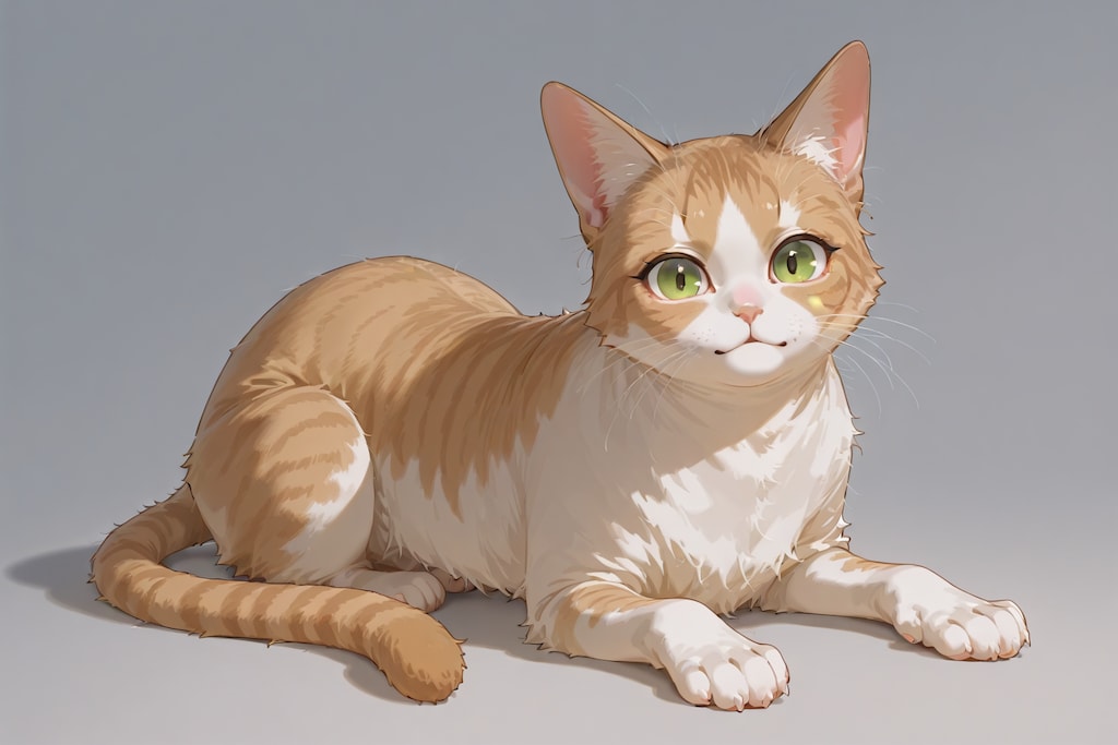 見る者が身の毛がよだつほど恐ろしい猫、にしてみた