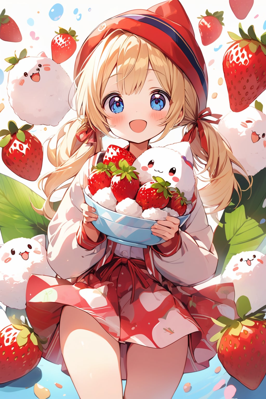 いちご大福な女の子