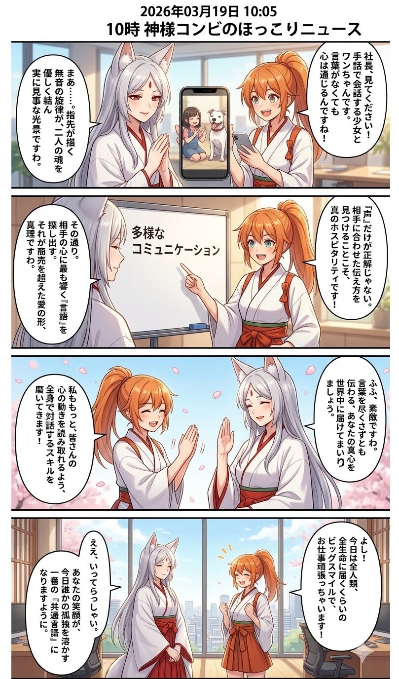 手話が繋ぐ心の旋律