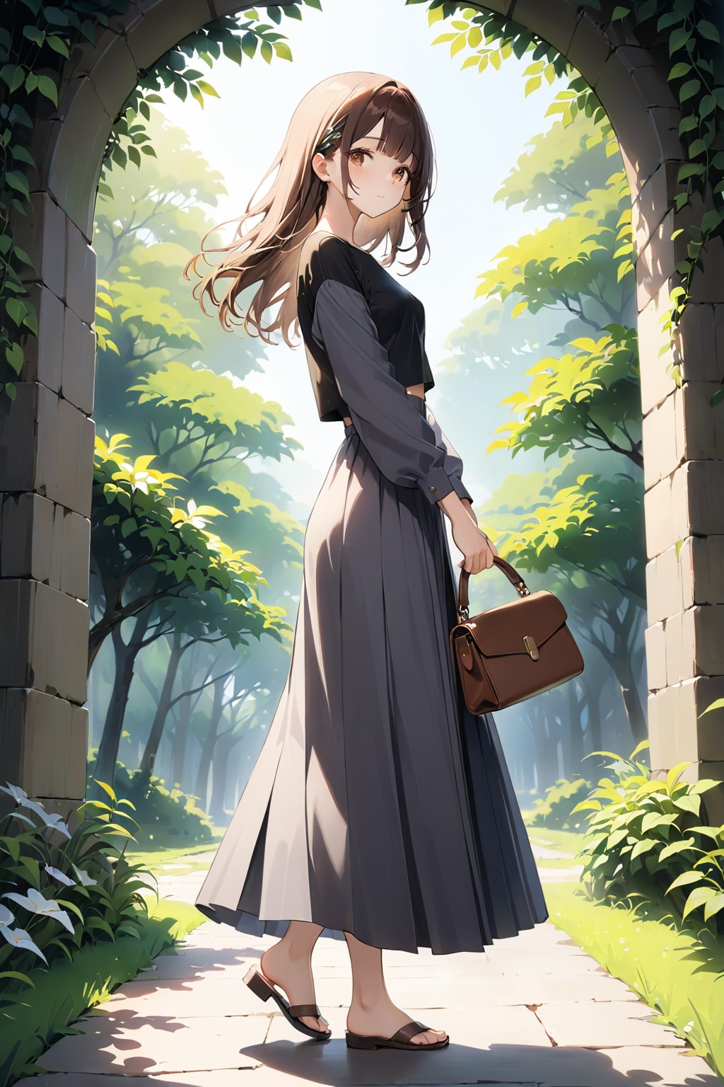 古跡に | の人気AIイラスト・グラビア