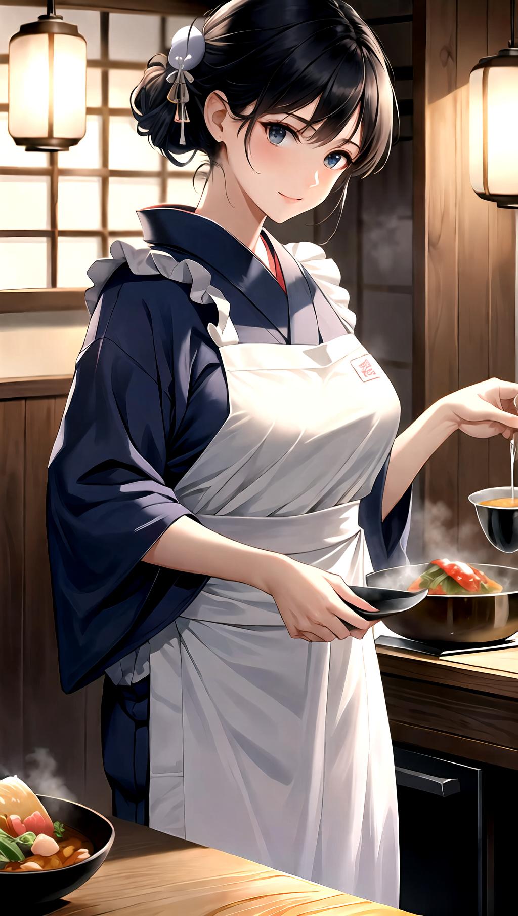 女将さん、いつもの！