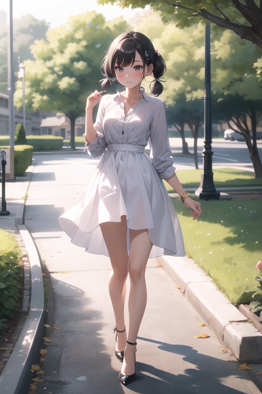 勝負服の少女