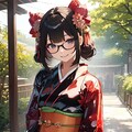 ツヤテカ着物🌟＋👘＝🎇 3枚目