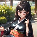 ツヤテカ着物🌟＋👘＝🎇 2枚目