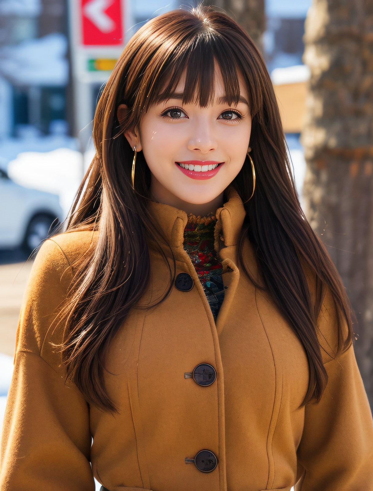 コート(キス動画付き) | の人気AIイラスト・グラビア